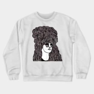 Trippy Hair Crewneck Sweatshirt